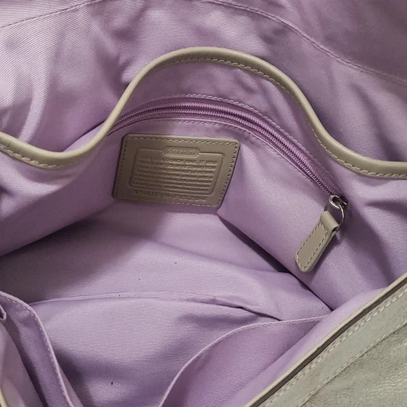 Coach Vintage Soho Elegant Metallic Leather Shoulder Bag - Picture 8 of 12